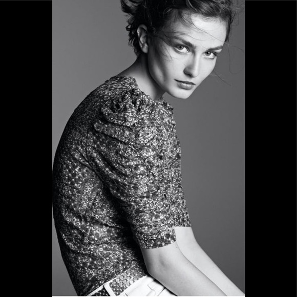 Isabel Marant for H&M Silk Semi Sheer top - Picture 8 of 8